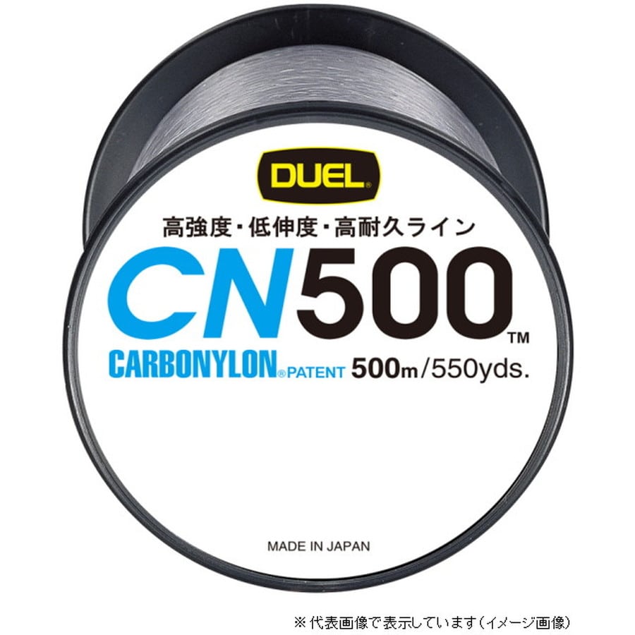 デュエル CN500 カーボンナイロン 500m 3号 CLクリアー