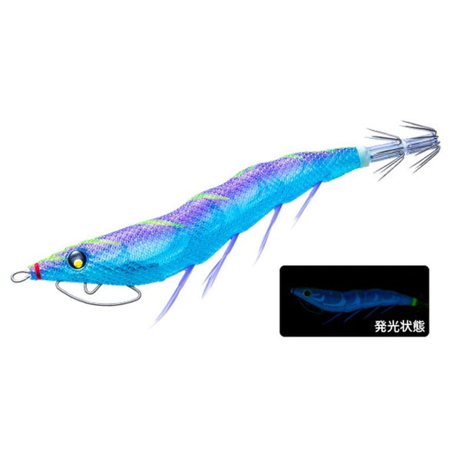 デュエル エギ イージーQ キャスト 喰ワセ スロー 3.5号 06 BLBP ブルー夜光ブルーパープル