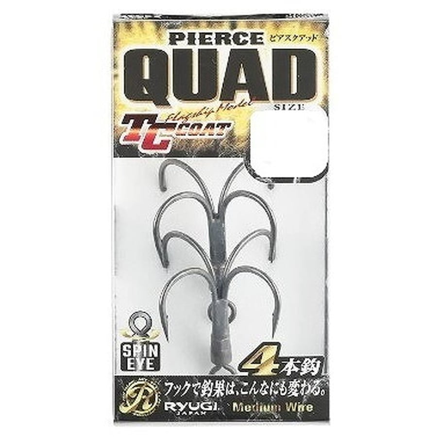 RYUGI リューギ トリプルフック リューギ HPQ134 ピアスクアッド 3