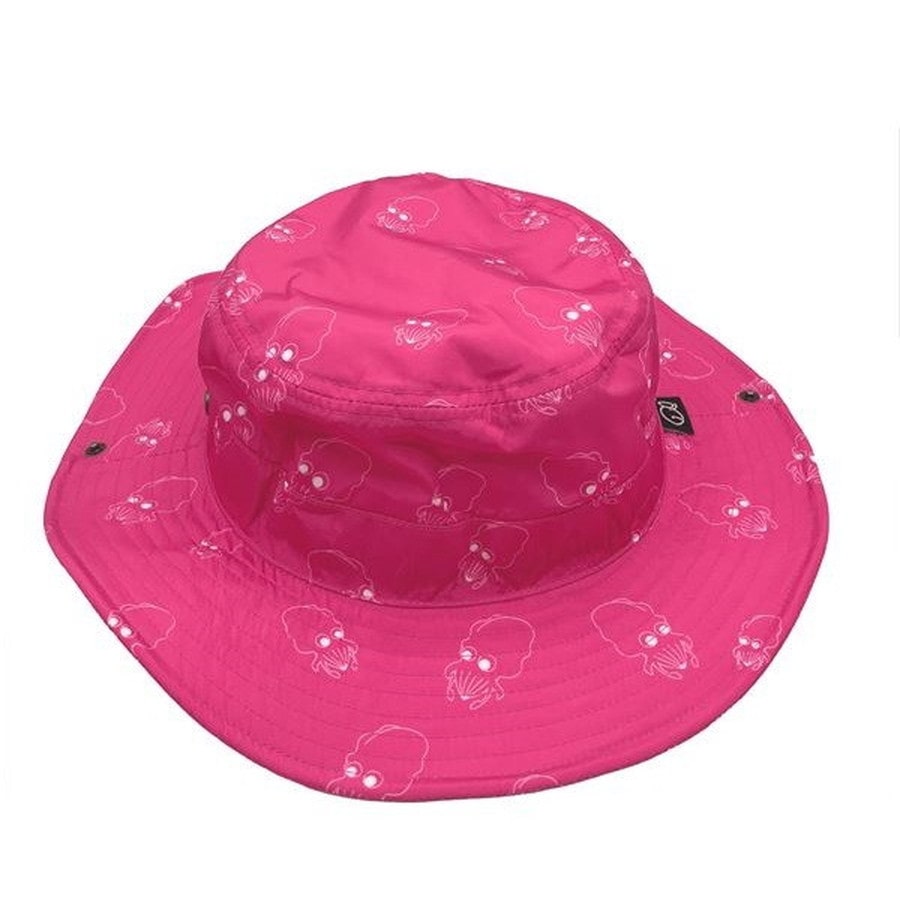 コヒナタ 帽子 10340 ギョギョハット アオリイカアウトライン(ピンク)