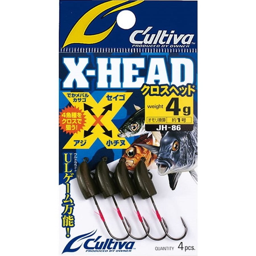 オーナー カルティバ クロスヘッド JH-86 4g #4