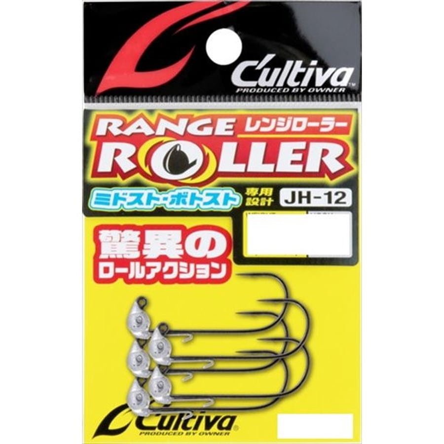 オーナー・カルティバ ジグヘッド JH-12 レンジローラー 0.9g-#2: 釣具のキャスティング JAL Mall店｜JAL  Mall｜マイルがたまる・つかえる ショッピングモール