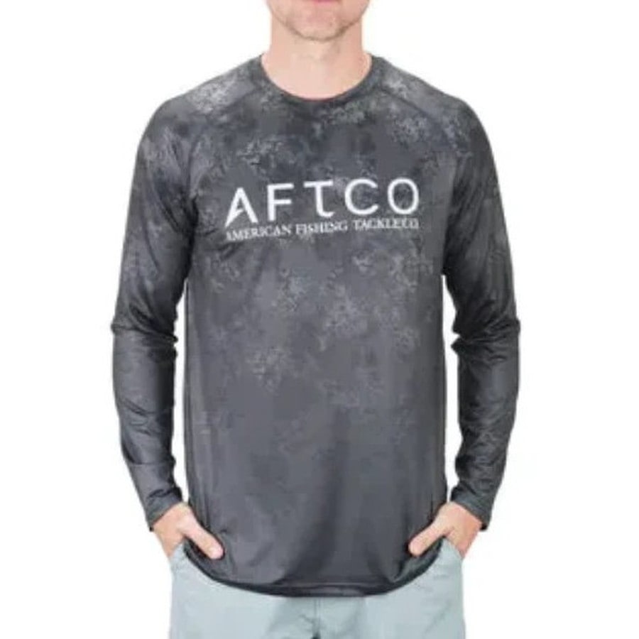 サンライン ウェア ロングTシャツ M61198 Charcoal AcidCamo M Charcoal AcidCamo M