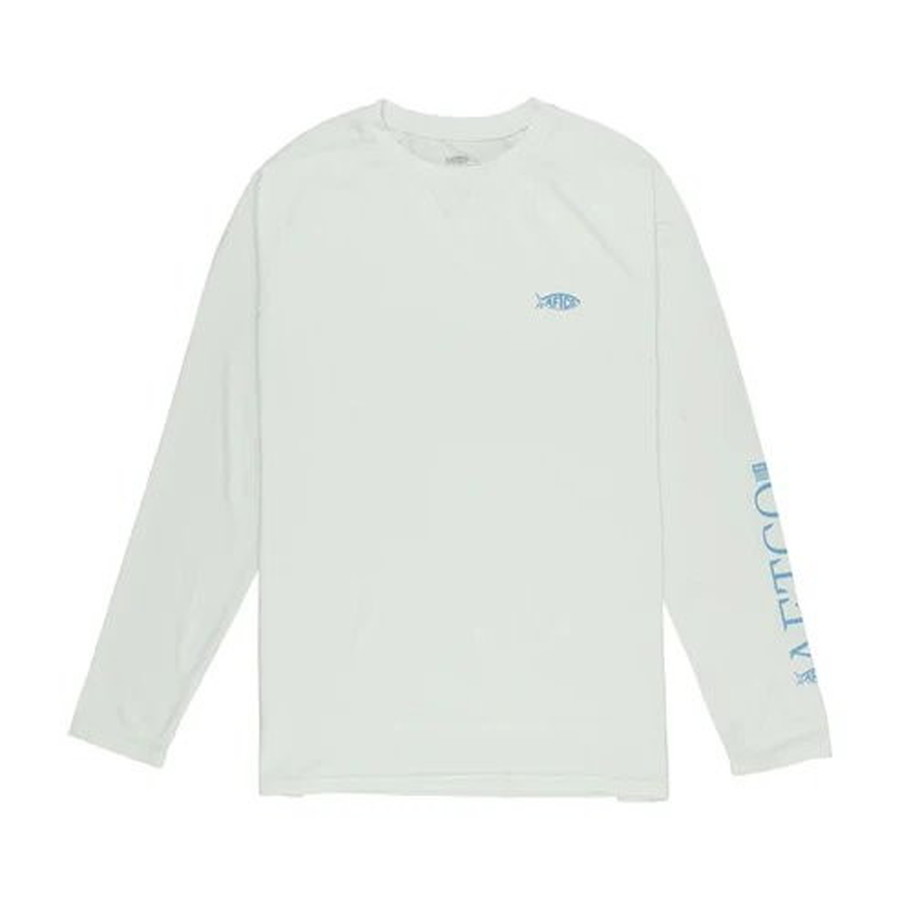 サンライン ウェア ロングTシャツ M61140 Slate Heather M Slate Heather M