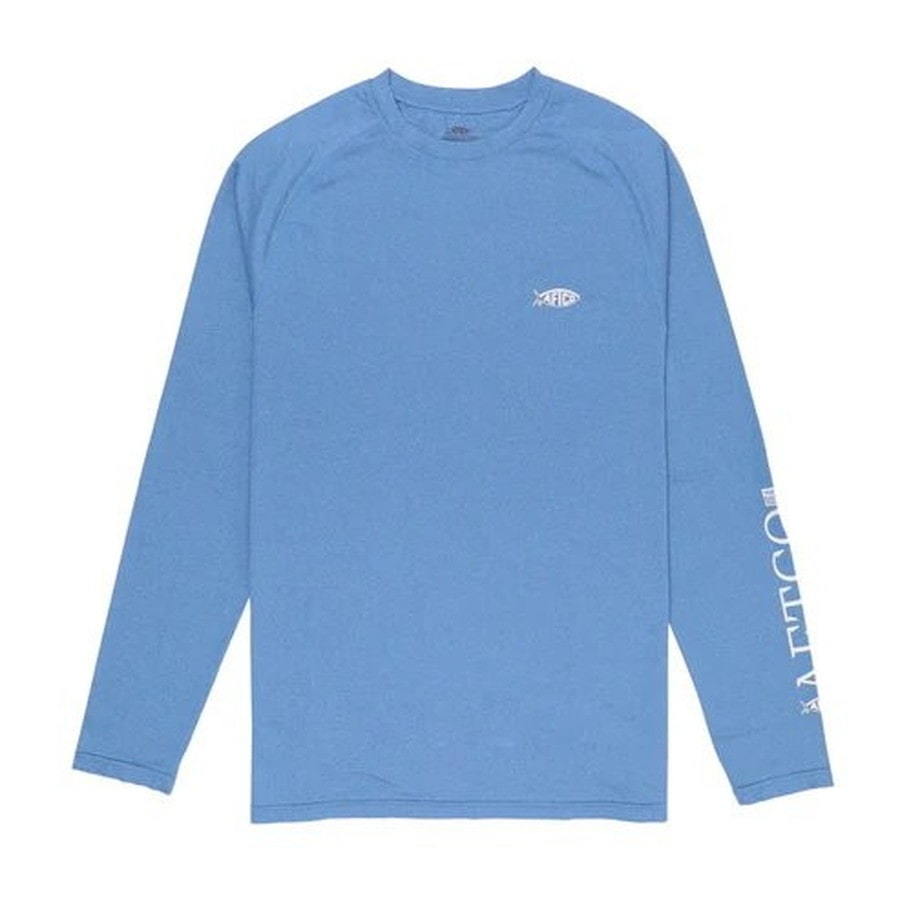 サンライン ウェア ロングTシャツ M61140 Nautical Blue Hea L NauticalBlueHeather L