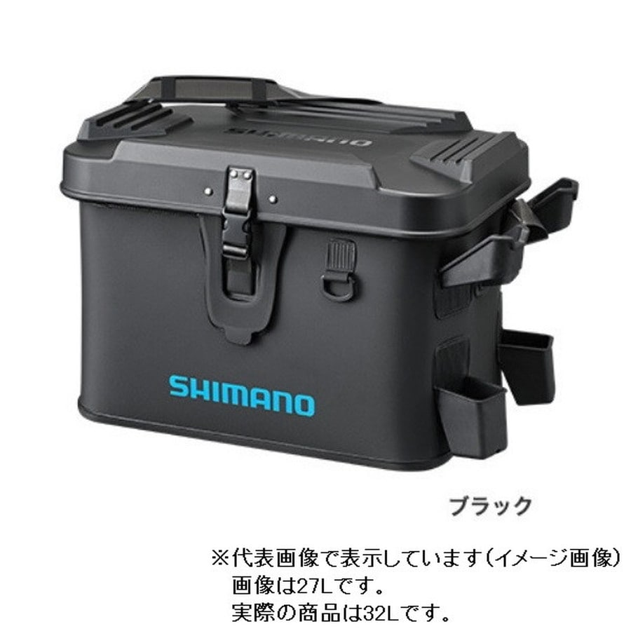 シマノ BK-007T ロッドレスト ボートバッグ(ハードタイプ) ブラック 32L