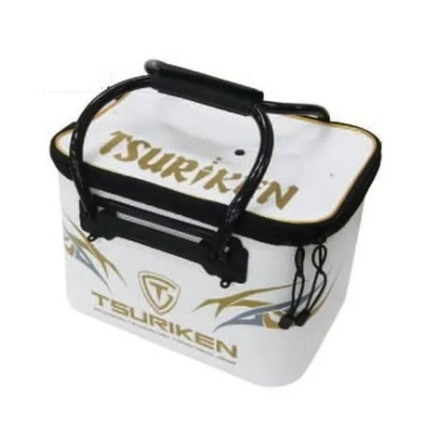 釣研 バッカン バッカン TB261 33cm ホワイト