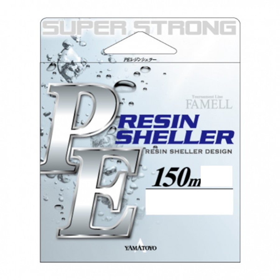 ヤマトヨ PEライン PEレジンシェラー150mグレー 4号