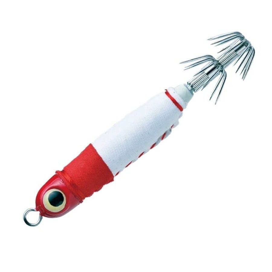 バレーヒル スッテ スクイッドシーカーメタリン 25号 #01 レッド/ホワイト