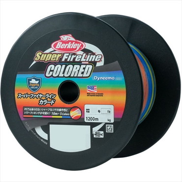 バークレイ ライン スーパーファイヤーライン0.5号 8LB 1200M カラード