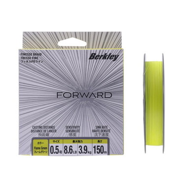 ピュアフィッシングジャパン PEライン フォワード 0.5号 150m フレイムグリーン