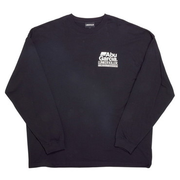アブガルシア ウェア Abu x ランカーキラー ビッグロングスリーブT ブラック M