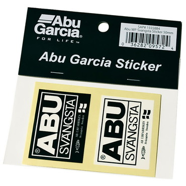 AbuGarcia ステッカー Abu ウォータープルーフスヴァングスタステッカー 50mm 1555884