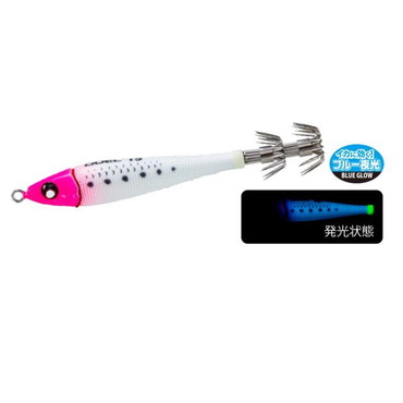 デュエル　ＥＺーベイトメタル　２５号（９４ｇ）　ＲＢＬＰ　リアルブルー夜光ピンクヘッド