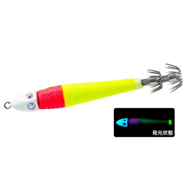 デュエル スッテ 鉛スッテ四ツ目 30号(114g) BLRY ブルー夜光レッドイエロー