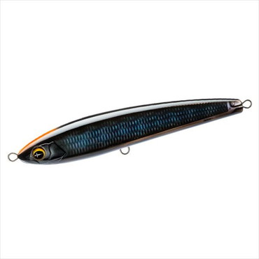 デュエル オフショアプラグ ソニックブーム SBダイブ 130F 130mm 07 HSBL シルエットブラック