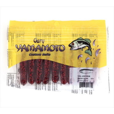 スミス ワーム ゲーリー イモグラブ 60 009 RED W/LG RED FLAKE