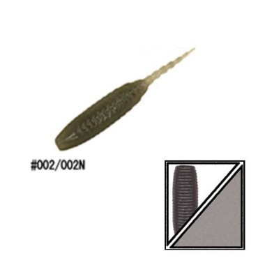 ゲーリーヤマモト　3インチ ディッシュワーム 002/002N(SMOKE(NF)/SMOKE(NF/NS))