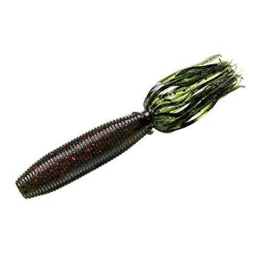 スミス ワーム ファットイカ 8pcs 208.ウォーターメロン/ブラック&スモールレッドフレーク