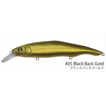 ニシネルアーワークス　エリー　１１５ＳＤ　ブラックバックゴールド