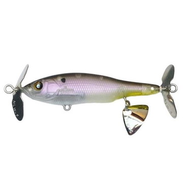 ニシネルアーワークス バスルアー ベビーアビノー70S #4 ゴーストシャド