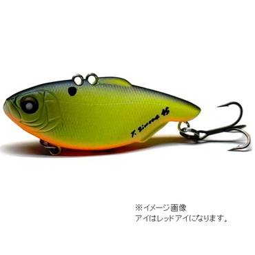 ニシネ バスルアー タイニーシムコー45LW 1/4oz 2 BPBチャートリュースシャッド