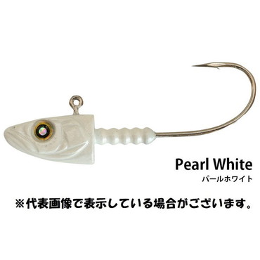 ﾆｼﾈﾙｱｰﾜｰｸｽ ｽﾒﾙﾄﾍｯﾄﾞ 5/8oz with 2/0 hook-Pearl White (ﾊﾟｰﾙﾎﾜｲﾄ)