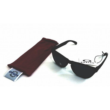 オークリー　フロッグスキン　ＭＡＴＴＥ　ＢＬＡＣＫ　Ｇｒｅｙ　Ｐｏｌａ