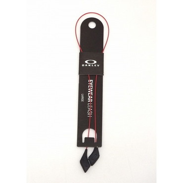オークリー　ＬＥＡＳＨ　ＣＯＲＤ　（太いステム対応）　Ｒｅｄ（レッド）