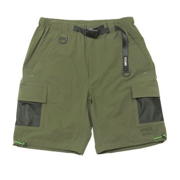 スナイパー ウェア スナイパー×ワイルドシングス メッシュカーゴショーツ オリーブ M