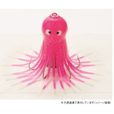 ヤマリア　タコゆらハンター　Ｌサイズ　ＰＦ（ピンク・夜光）