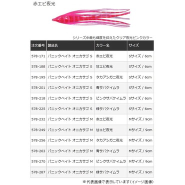 ヤマリア パニックベイト オニカサゴ Sサイズ 赤エビ夜光