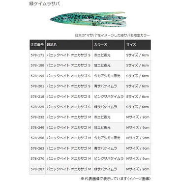 ヤマリア パニックベイト オニカサゴ Mサイズ 緑サバケイムラ