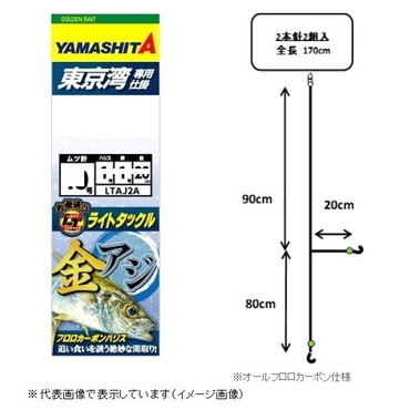 ヤマリア　ライトアジ仕掛　ＬＴＡＪ２Ａ　１０－１－１