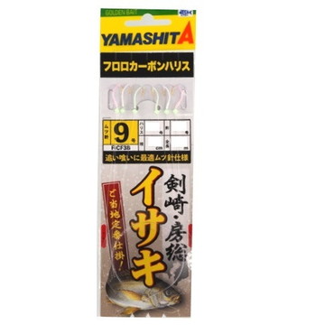 ヤマリア　イサキ仕掛　ＦＩＣＦ３Ｂ　針９号 ハリス１．７５号 幹１．７５号