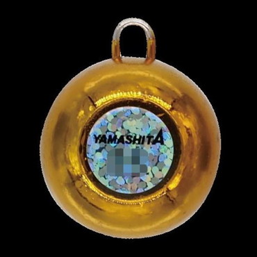 ヤマシタ オモリ 目玉シンカー30号 金