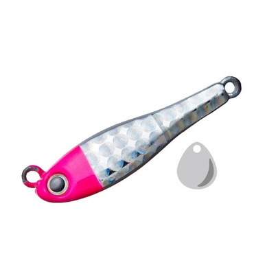 コーモラン シーバスルアー メタルマジック TG 40g シングルフック #A143 すばるピンクヘッド