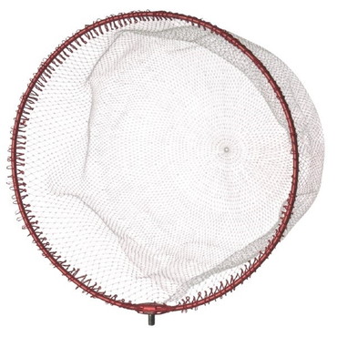 昌栄 磯用品 826 ウルトラフレーム 極 ワンピース 網付 50cm ホワイト/レッド