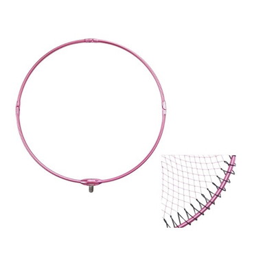 昌栄 磯用品 845-3 ウルトラフレーム 極 Ver.II 網付ト 45cm フレーム:ピンク 網:ピンク