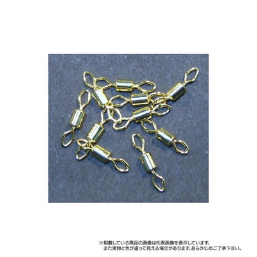 マルエム 1301 ゴールドスイベル10号究極サイズ(丸カン)