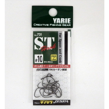 ヤリエ シングルフック STフック ナノテフ 10号