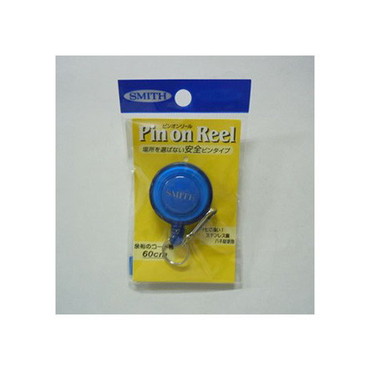 スミス ピンオンリール スケルトン ブルー