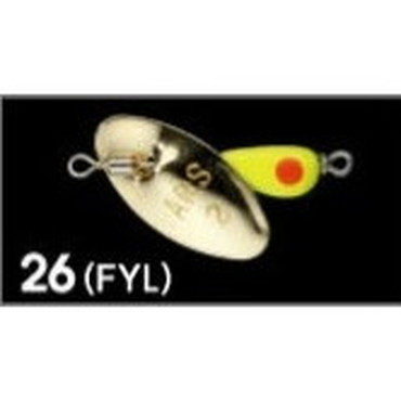 スミス ARスピナー(エーアールスピナー) トラウトモデルSH 1.5g 26 FYL