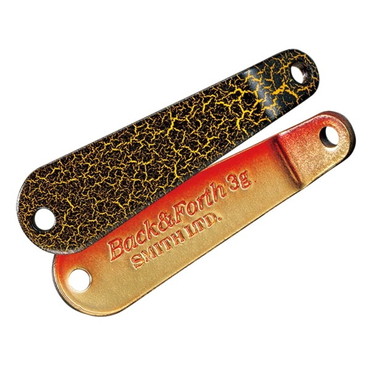 スミス スプーン バック&フォース 3g 60.ブラックCR(マット仕上げ)