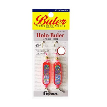 フジワラ ホロブラー 15g 蛍光レッド