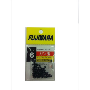 フジワラ　フジワラ　ガン玉　カモフラージュグリーン　６