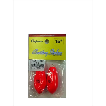 フジワラ 蛍光ビニール 六角 15号