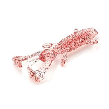 ジャクソン ワーム ちぬころホッグ 2.6インチ CRL クリアーレッドラメ