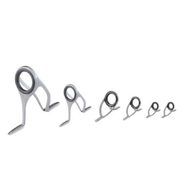 富士工業 ガイド T-RVSG25H6 チタンフレーム SiCガイドセット トーナメント25セット