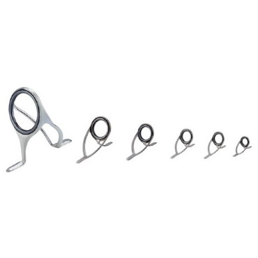 富士工業 ガイド T-RVSG306 チタンフレーム SiCガイドセット トーナメント30セット